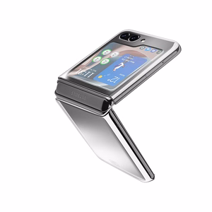 Cellularline Clear Case dėklas, skirtas Samsung Galaxy Z Flip 5, skaidrus
