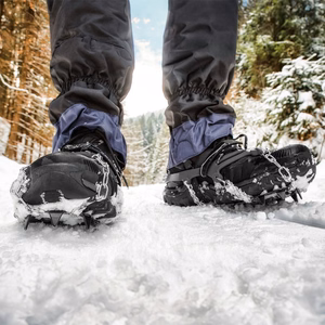 REBEL ACTIVE neslystantys antbačiai su dygliais žygio batams, XL dydis, 44–47