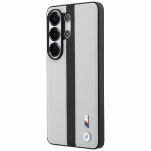 BMW Perforated Stripe Logo MagSafe чехол для Samsung Galaxy S26 Ultra серый