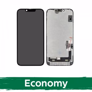 LCD Ekranas suderinamas su iPhone 14 Juodas (INCELL / Economy)