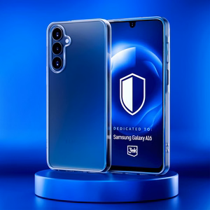Dėklas 3mk Clear Case 1,2mm Samsung A165 A16 4G/A166 A16 5G
