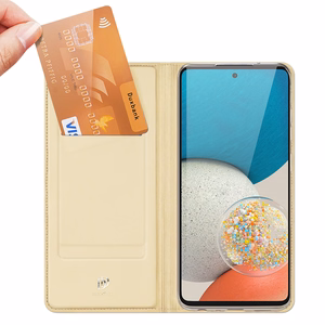 Dux Ducis Skin Pro чехол-книжка для Samsung Galaxy A73 золотой