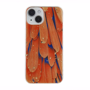 Gold Glam dėklas telefonui Samsung Galaxy A25 5G (global) oranžinė