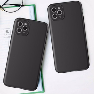 Soft Case dėklas telefonui Motorola Moto E32 plonas silikoninis juodas