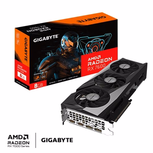 GIGABYTE GAMING Radeon RX 7600 OC 8G AMD 8 GB GDDR6 Vaizdo plokštė