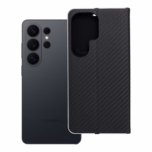 Чехол-книжка Samsung S26 ULTRA Luna Book Carbon черный