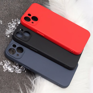 Silicon Box dėklas for iPhone 17 6,3" juodas