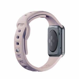 Силиконовый ремешок 3mk для Apple Watch, 38/40/41/42 mm, Latte, малый размер