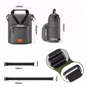 Rockbros H43 Backpack for Brompton Folding Bike - Gray