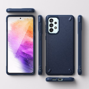 Ringke Onyx patvarus dėklas Samsung Galaxy A73 tamsiai mėlynas