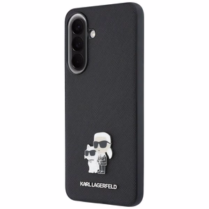 KARL LAGERFLED case for SAMSUNG A57 KLHCSA57PSAKCMPK (Saffiano W/ K&C Metal Logo) black