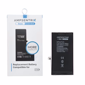 Аккумулятор AmpSentrix Basic для iPhone 12 / 12 Pro (повышенная емкость 3300 mAh)