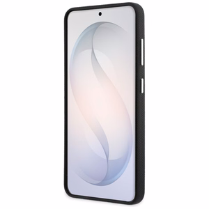Karl Lagerfeld dėklas Saffiano Double Heads Metal Samsung Galaxy S26 Plus juodas