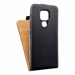 SLIM FLEXI FRESH Flip dėklas telefonui Moto E7 Plus / G9 Play / G9 juodas