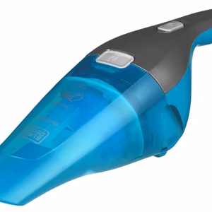 BLACK+DECKER WDC215WA-QW – bagless handheld vacuum cleaner, wet-and-dry, 7.2 V, up to 10 min, blue
