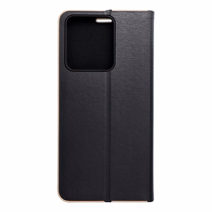 Флип-чехол Xiaomi Redmi NOTE 13 4G Luna Book Gold черный