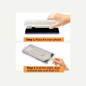 Tech-Protect Quick Set AR+ Антибликовое стекло для Samsung Galaxy S26+, чёрное