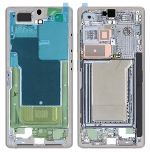 Средняя рамка Samsung S938 S25 Ultra Titanium Silver Blue оригинальная (б/у Grade C)