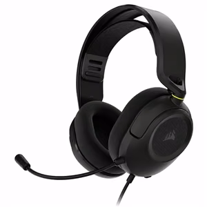 Corsair HS35 v3 žaidimų ausinės, anglies juoda