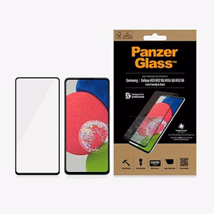 PanzerGlass E2E Microfracture antibacterial glass for Samsung Galaxy A52 / A52 5G / A53 5G - with black frame