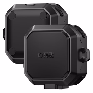 Tech-Protect Carbonox MagSafe Case for Samsung Galaxy Buds 4 / 4 Pro - Black