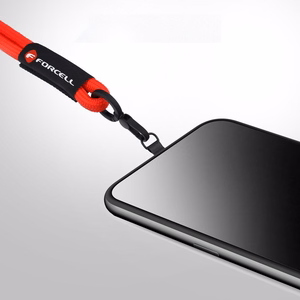 Dirželis telefonui Forcell F-Design R10X40 raudonas