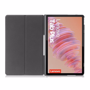 Tech-Protect SmartCase dėklas Lenovo TAB PLUS - juodas