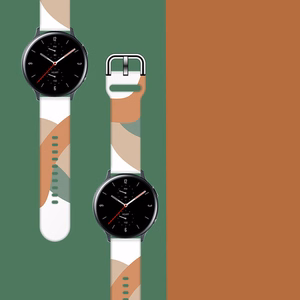 Dirželis Moro Samsung Galaxy Watch 40 / 41 / 42 / 43 / 44 mm silikoninė apyrankė laikrodžiui - raštas 3