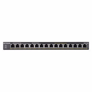 NETGEAR GS316P Ne-valdomas Gigabit Ethernet (10/100/1000) Maitinimas per Eternetą (PoE) Juoda