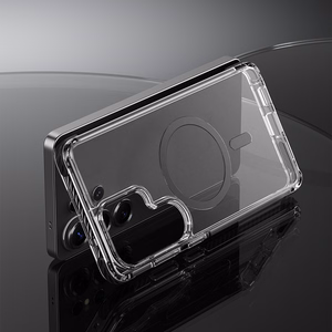 Rock Crystal Clear Magnetic Series dėklas skirtas Samsung Galaxy S26 Ultra skaidrus