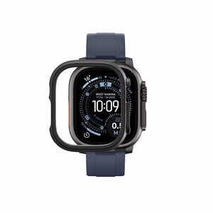 AmazingThing Minimal apsauginis dėklas Apple Watch UItra 3 49mm - Juodas