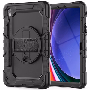 Tech-Protect Solid360 Case for Samsung Galaxy Tab S9 FE 10.9" X510 / X516B - Black