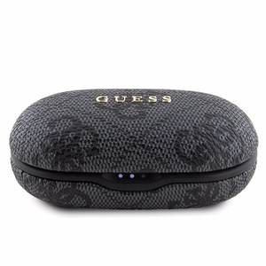 Guess Bluetooth earphones GUTWSP4EGK TWS ENC 4G PU METAL LOGO black