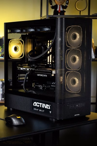 Actina 5901443440260 PC AMD Ryzen™ 7 9850X3D 32 GB DDR5-SDRAM 2 TB SSD NVIDIA GeForce RTX 5090 Windows 11 Home „Midi Tower“ Juoda
