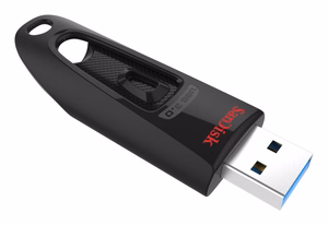 SanDisk Ultra USB atmintukas 64 GB USB A tipo 3.2 Gen 1 (3.1 Gen 1) Juoda