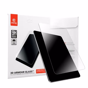 Crong 3D Armor Glass grūdintas apsauginis ekrano stiklas, skirtas iPad Pro 13 col. M5 (2025) / M4 (2024)