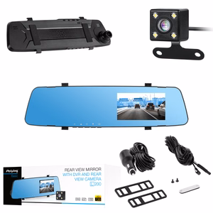 Peiying Basic L200 rear-view mirror with dash camera and reversing camera