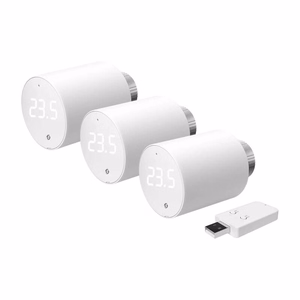 Термостатическая головка Shelly BLU TRV WiFi/Bluetooth (3 шт. с блоком управления)