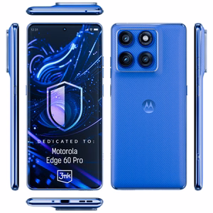 3mk Dėklas telefonui Motorola Edge 60 Pro - skaidrus