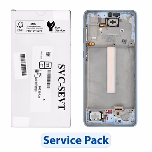 ServicePack LCD дисплей SAMSUNG A33 5G A336B GH82-28143C синий