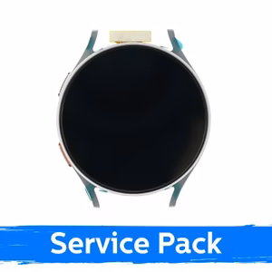 LCD Display Compatible With Samsung L310 Watch 7 44mm With Frame / Silver / (Service Pack)