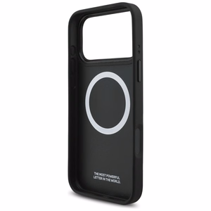 BMW M Carbon Line & Logo Magnetinis dėklas telefonui iPhone 17 Pro Max - geltonas