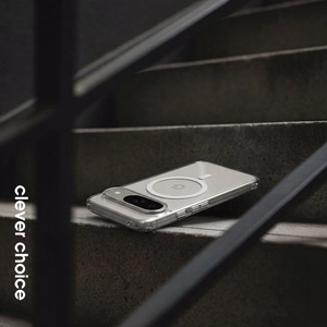 Чехол Crong Hybrid Clear Magnetic MagSafe для Xiaomi POCO X8 Pro 5G, прозрачный