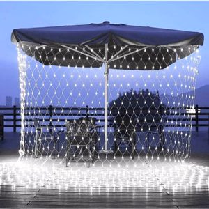 LED užuolaida (320 lempučių) 3M x 2M šaltai balta