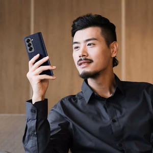 DUX DUCIS чехол BRIL для SAMSUNG Z Fold SE/W25 синий
