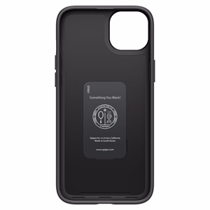 Spigen Thin Fit dėklas telefonui iPhone 15 Plus - juodas