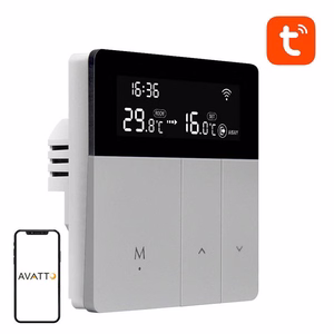 Avatto WT50 išmanusis termostatas vandens šildytuvui 3A WiFi TUYA