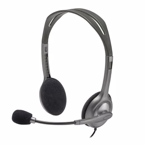 Logitech H111 stereo pilkos ausinės 981-000593