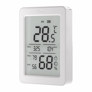 SONOFF ZigBee SNZB-02DR2 temperatūros ir drėgmės jutiklis, 2 vnt.