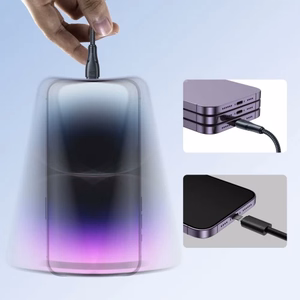 Joyroom Surpass Series A11 Lightning / USB-C 20W 1.2 m kabelis - juodas